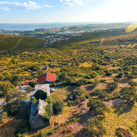 Olive Garden House In Zrnovnica With A View & Bbq Villa Exteriör bild