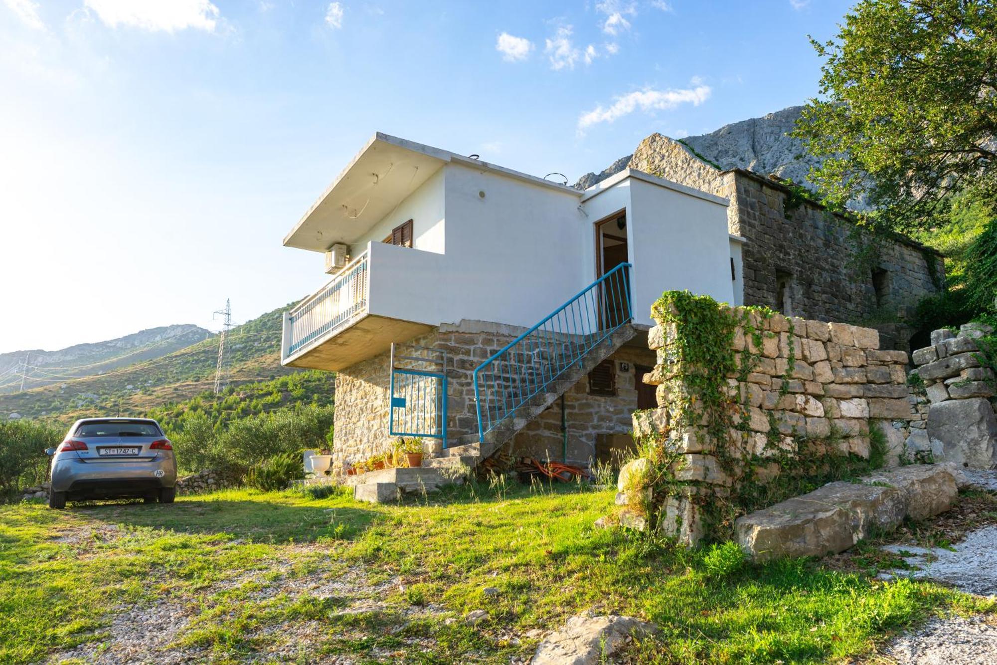 Olive Garden House In Zrnovnica With A View & Bbq Villa Exteriör bild