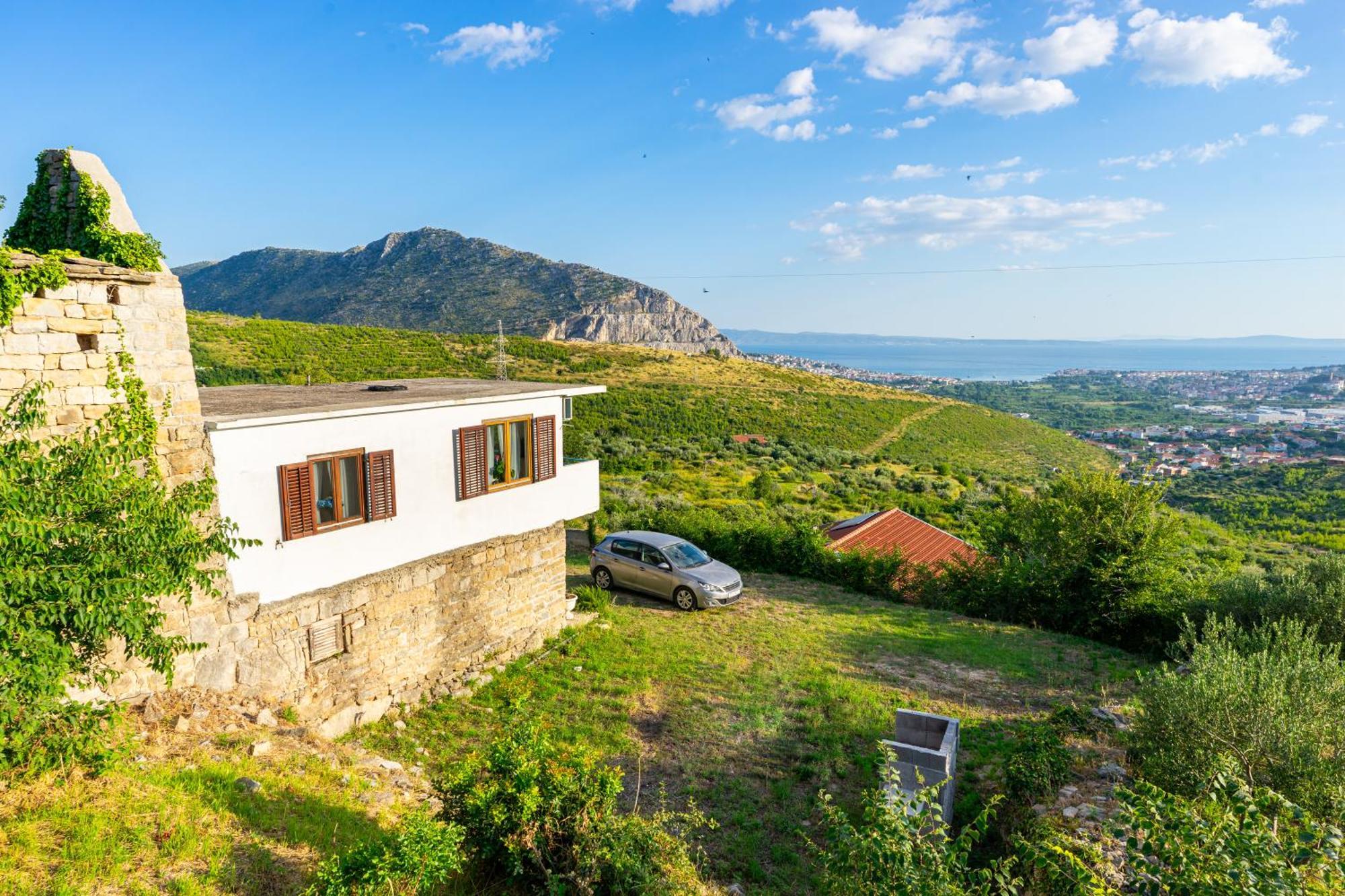 Olive Garden House In Zrnovnica With A View & Bbq Villa Exteriör bild