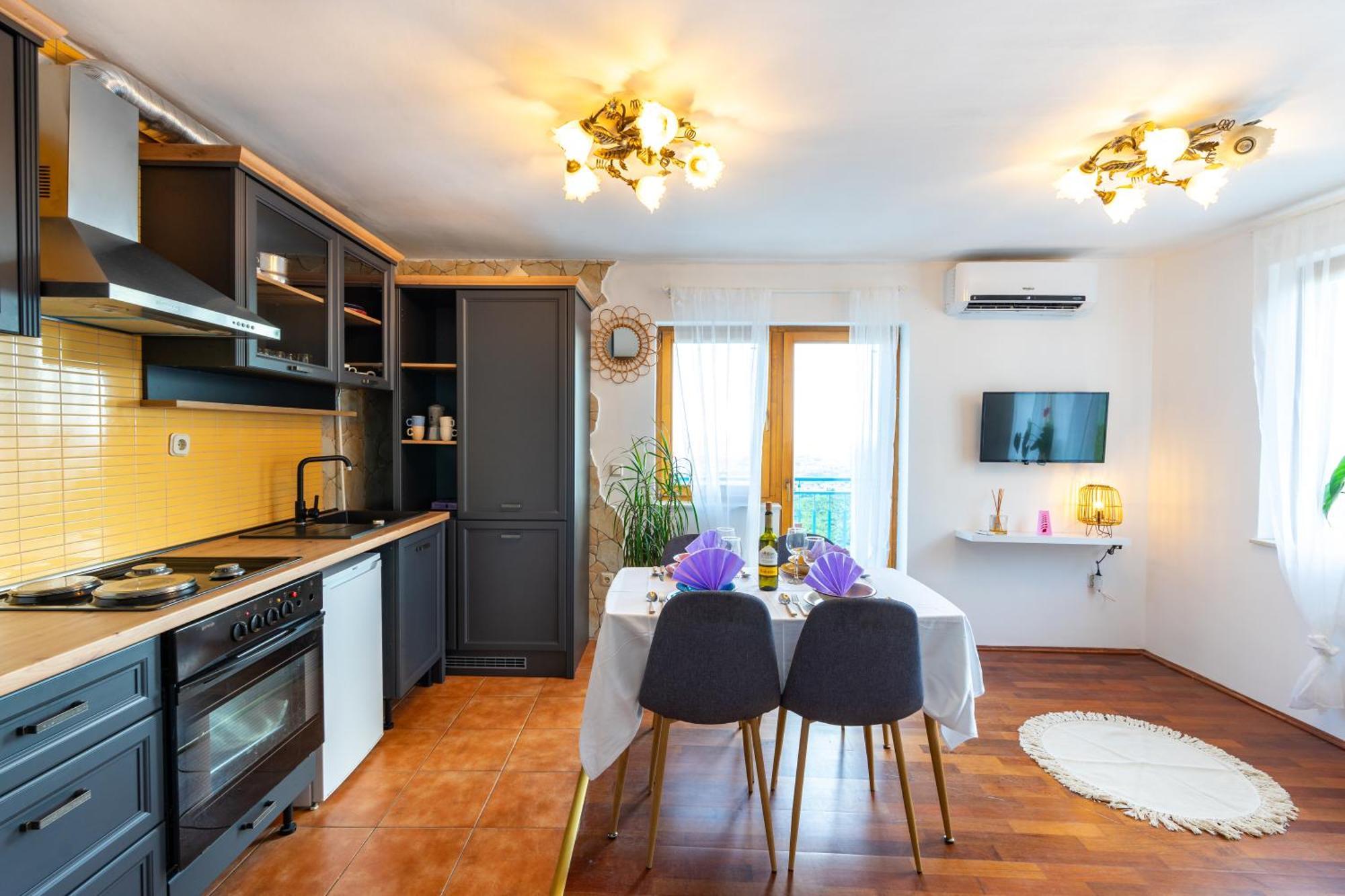 Olive Garden House In Zrnovnica With A View & Bbq Villa Exteriör bild